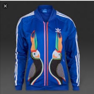**RARE**ADIDAS ORIGINALS SUPERGIRL TOUCAN JACKET
